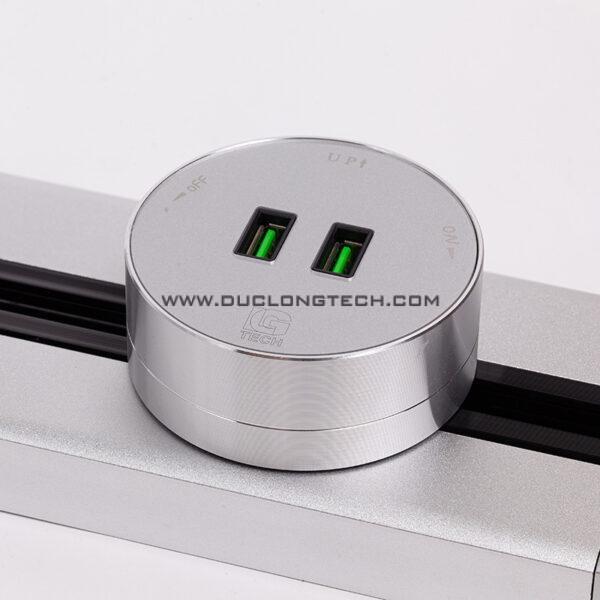 Ổ điện thanh ray - Track socket LGtech 2 LG R04S 1