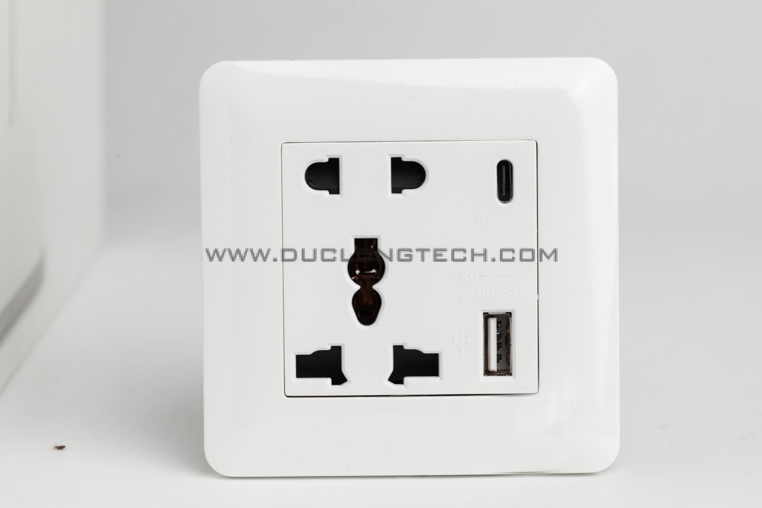 TT-0150-3 ổ cắm điện âm tường