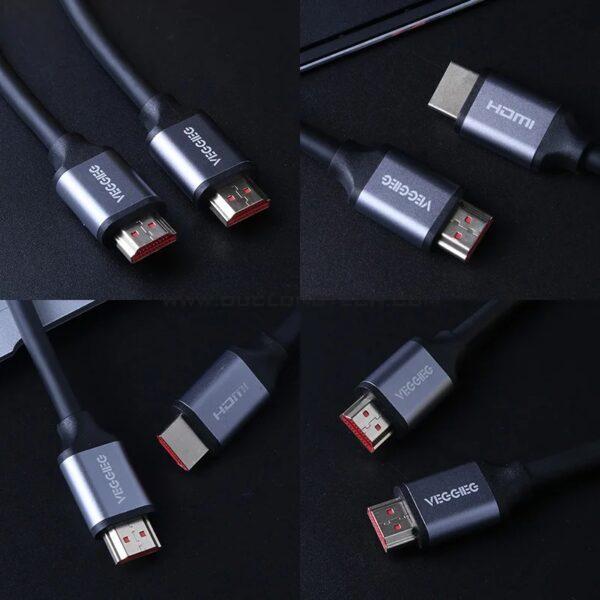 Cáp tín hiệu HDMI 2.0 4K thương hiệu VEGGIEG 2 HDMI 2.0 4K V H301 3