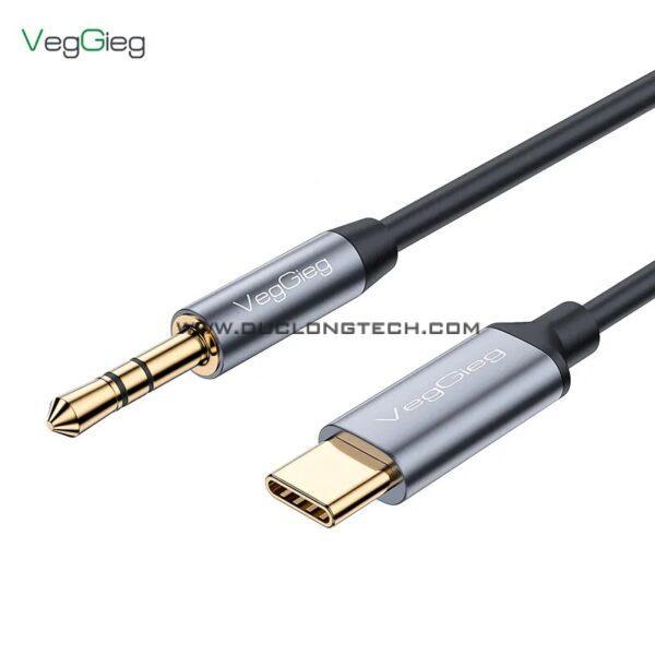Dây USB Type-C sang 3.5mm Veggieg V-A600 1 V A600