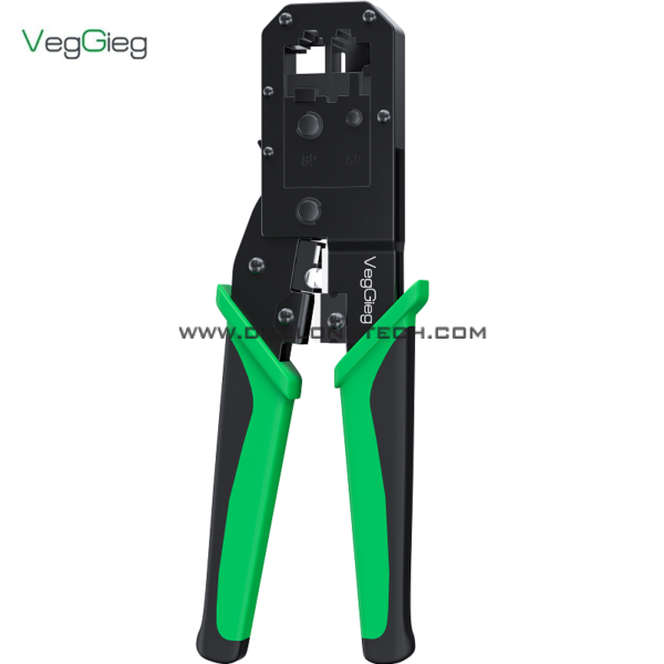 Kìm Bấm Mạng RJ45 Cat5 Cat6 Chuyên Dụng Veggieg V-E103 2 V E103 1