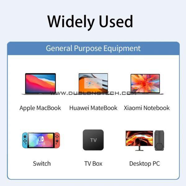 Cáp chuyển đổi từ USB-C 3.0 to LAN Veggieg V-K308 7 V K306 7