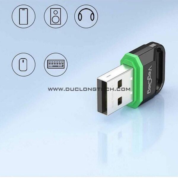USB Bluetooth 5.3 kết nối không dây Veggieg V-UB503 2 V UB503 3