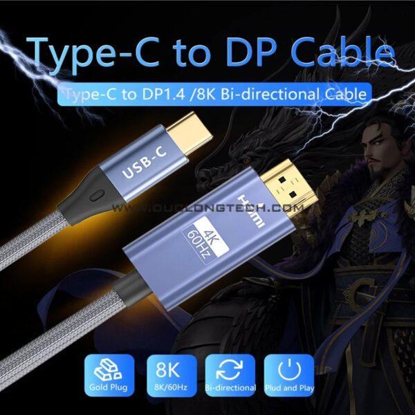 USB Type-C to HDMI Cao Cấp Veggieg V-Z625 1 V Z625 1