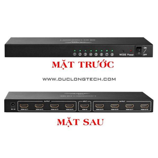 Bộ chia HDMI 8 Cổng Cao Cấp Ugreen 40203 2 40203 3