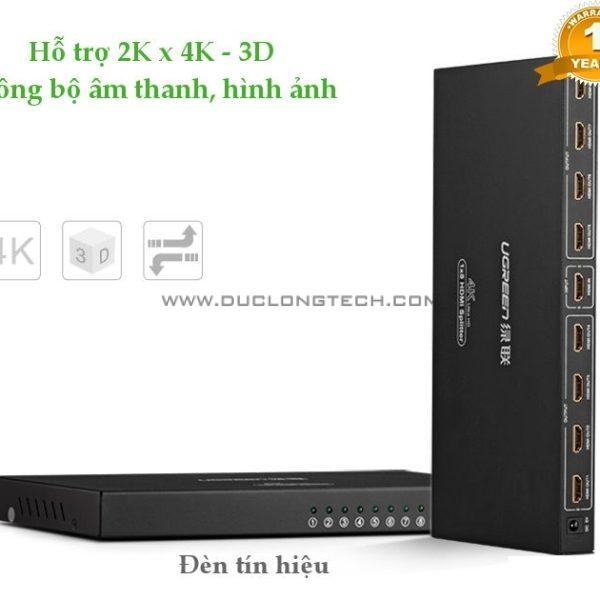 Bộ chia HDMI 8 Cổng Cao Cấp Ugreen 40203 4 40203 7